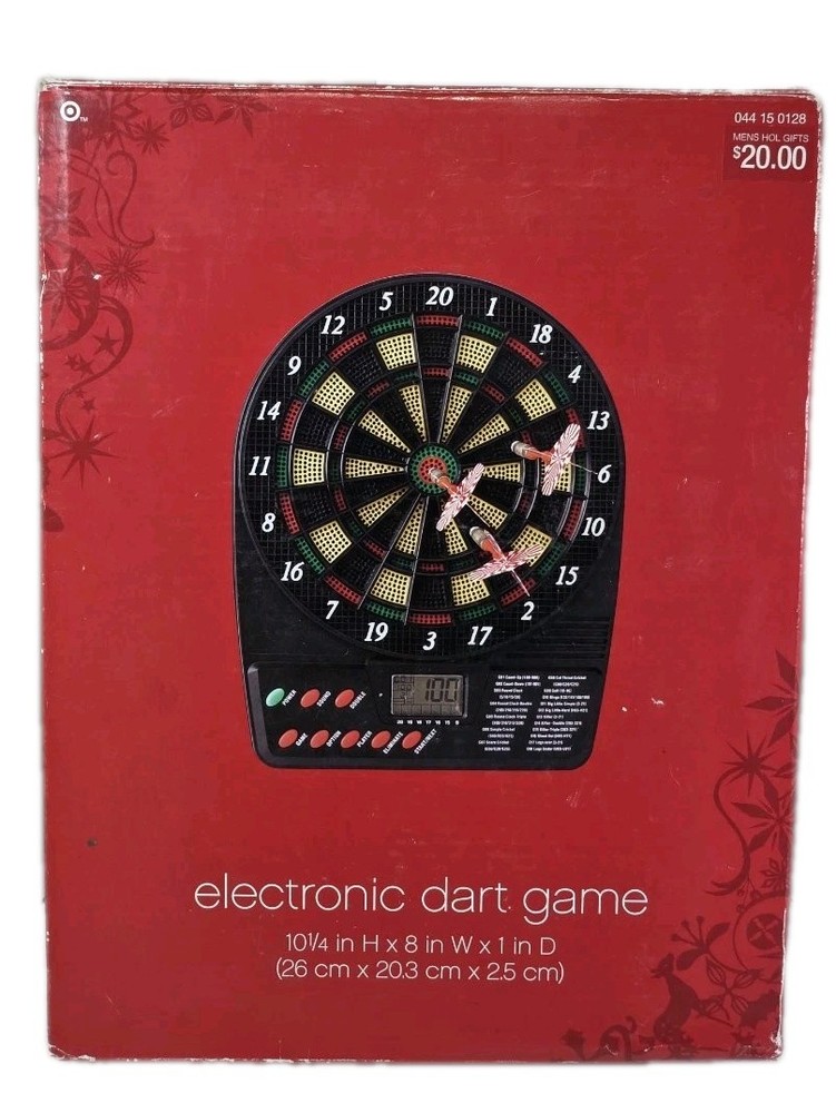 Target Electronic Dart Board Game- VGC