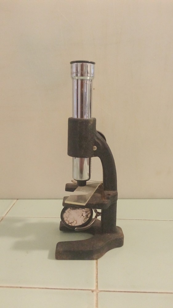 Wollensak Rochester 100 Power Microscope