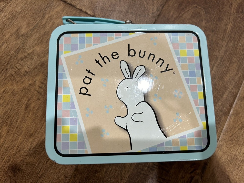 Pat The Bunny Metal Tin Small