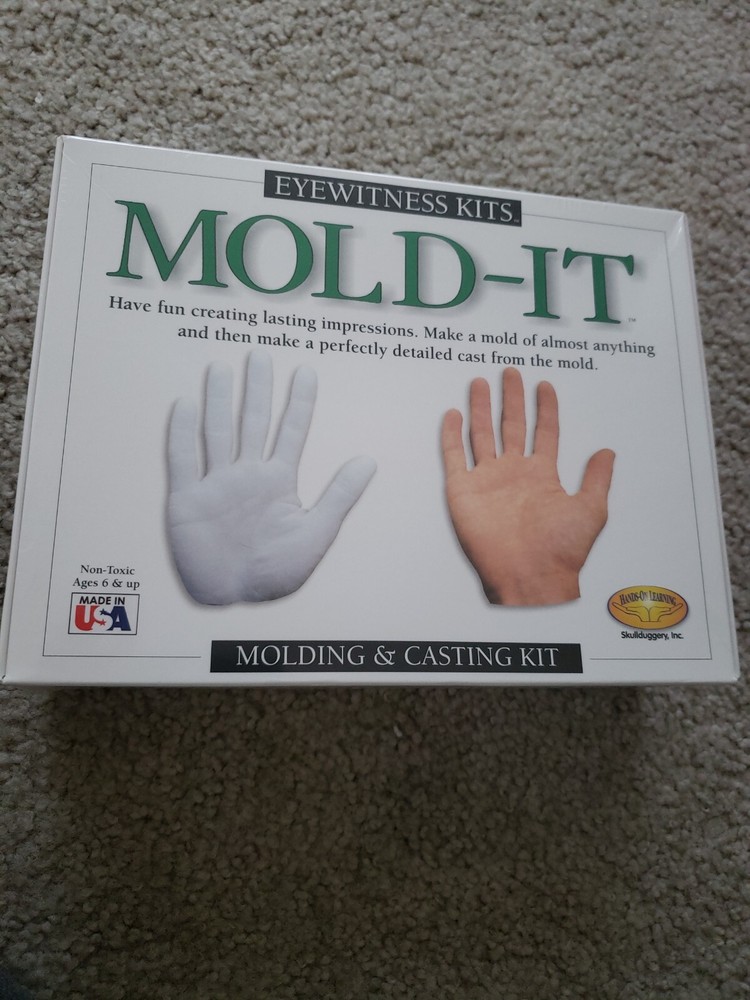 Eyewitness Kits Mold-It - Hands on Learning Molding & Casting Kit New + Sealed