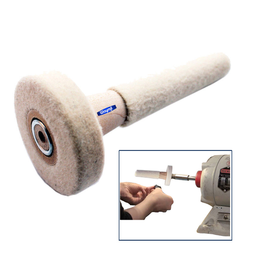 INSIDE RING BRACELET COMBINATION SOLID FELT BUFF POLISHING BUFFING JEWELRY