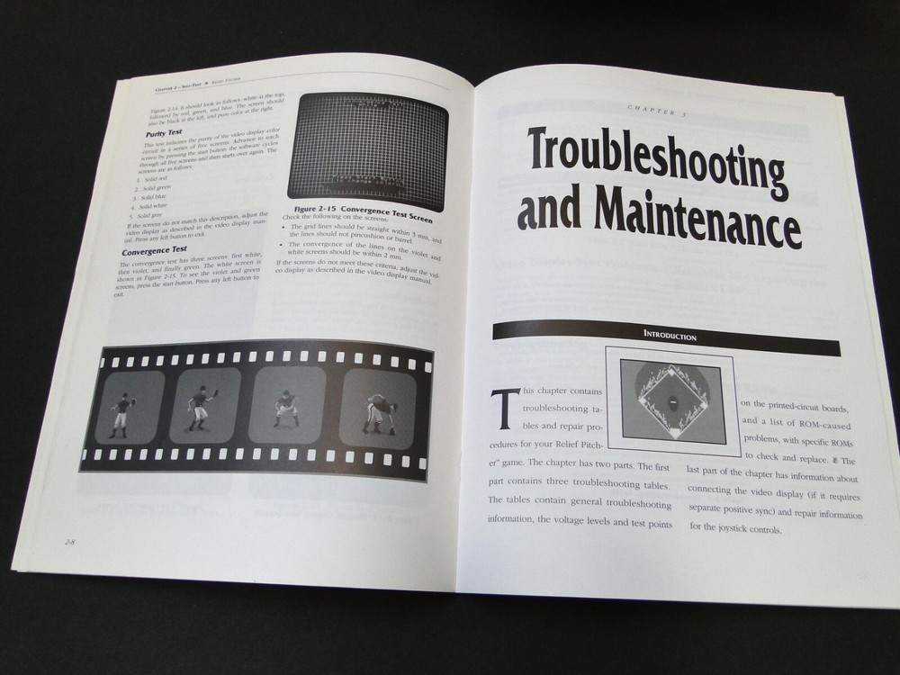 Vintage 1992 Atari: Relief Pitcher Arcade Kit Installation Instructions