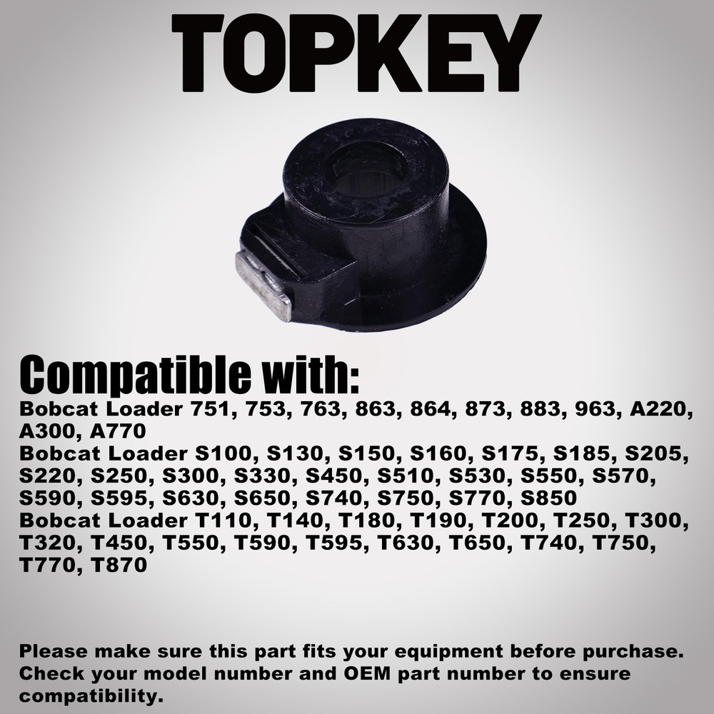 Topkey 6680443 Replacement Magnet Bushing for Bobcat Loader Seat Bar Sensor