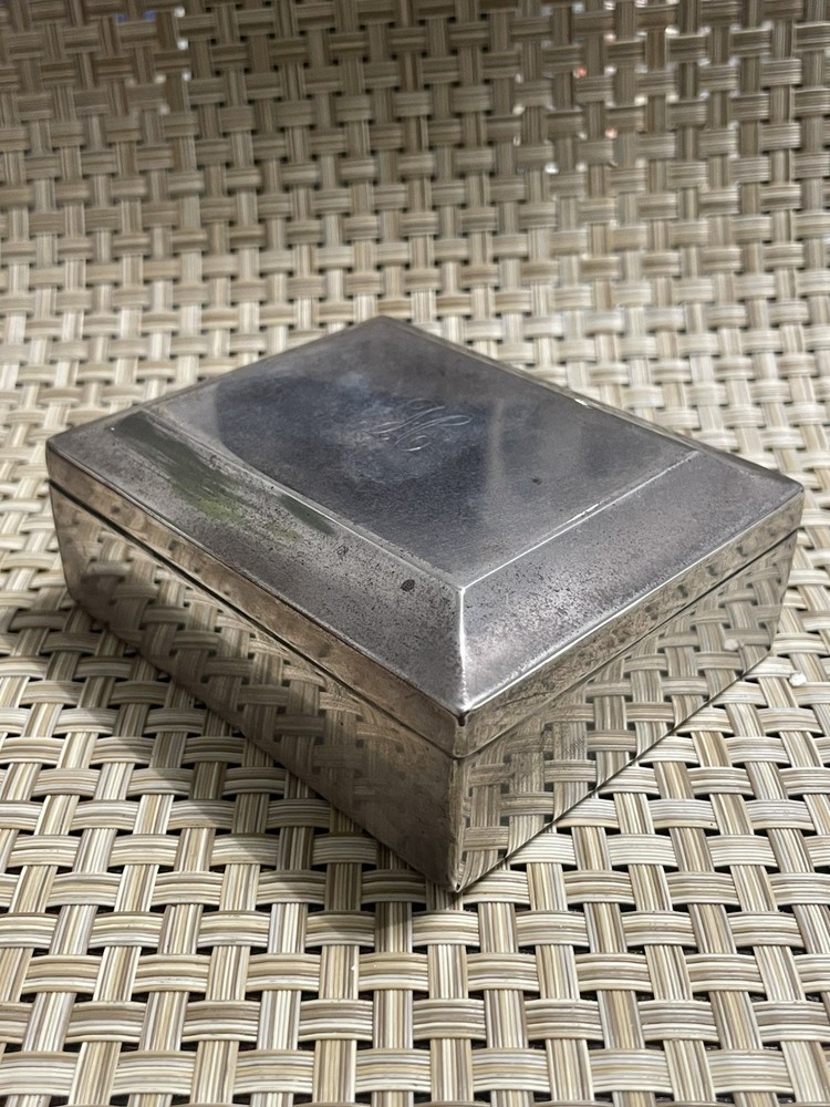 Antique Gorham Sterling Silver Trinket Box – Model #352