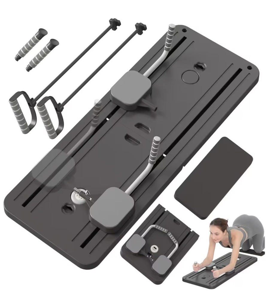 Pilates Abdominal Board Multifunction Ab Roller Core Trainer Exercise for Home