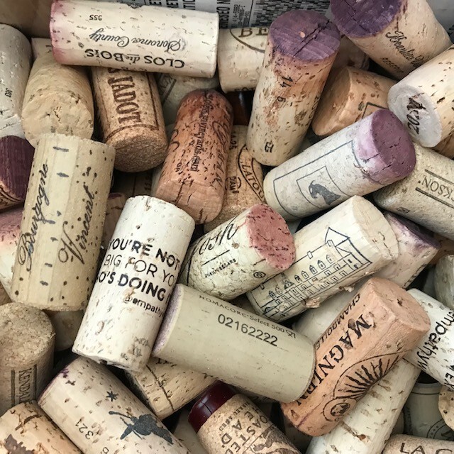 Wine Corks Lot of 150+ Most Wooden Corks. Craft Projects. Decor. Multiple Uses.