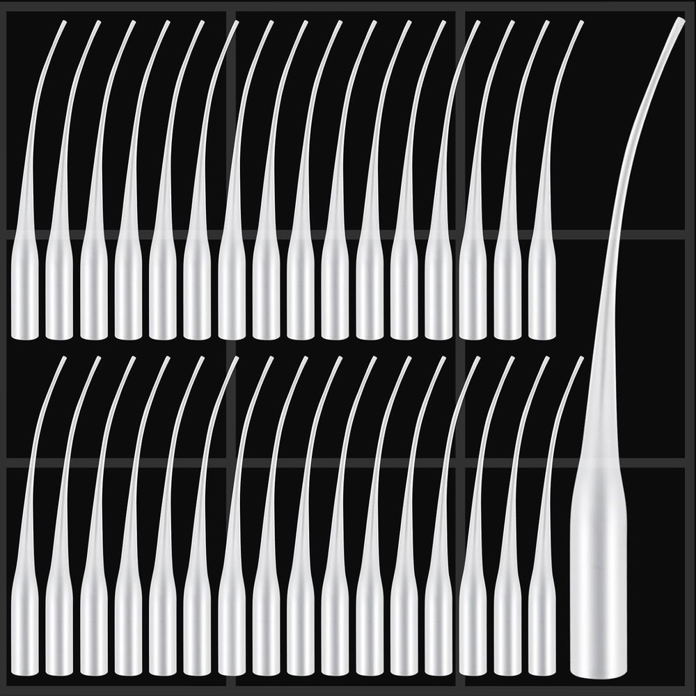 100 Pcs Plastic Glue Tips Glue Micro-Tips Applicator Tips Glue Tip Extender Prec