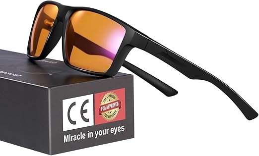 Blue Light Blocking Glasses Gaming Computer Glasses Powerful Professional Scr...