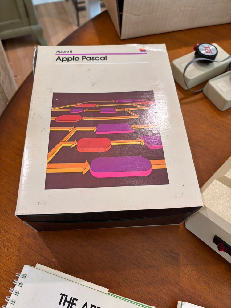 Apple II Plus W/ 2 Disk Drives Manuals Joysticks Original Packaging Powers On