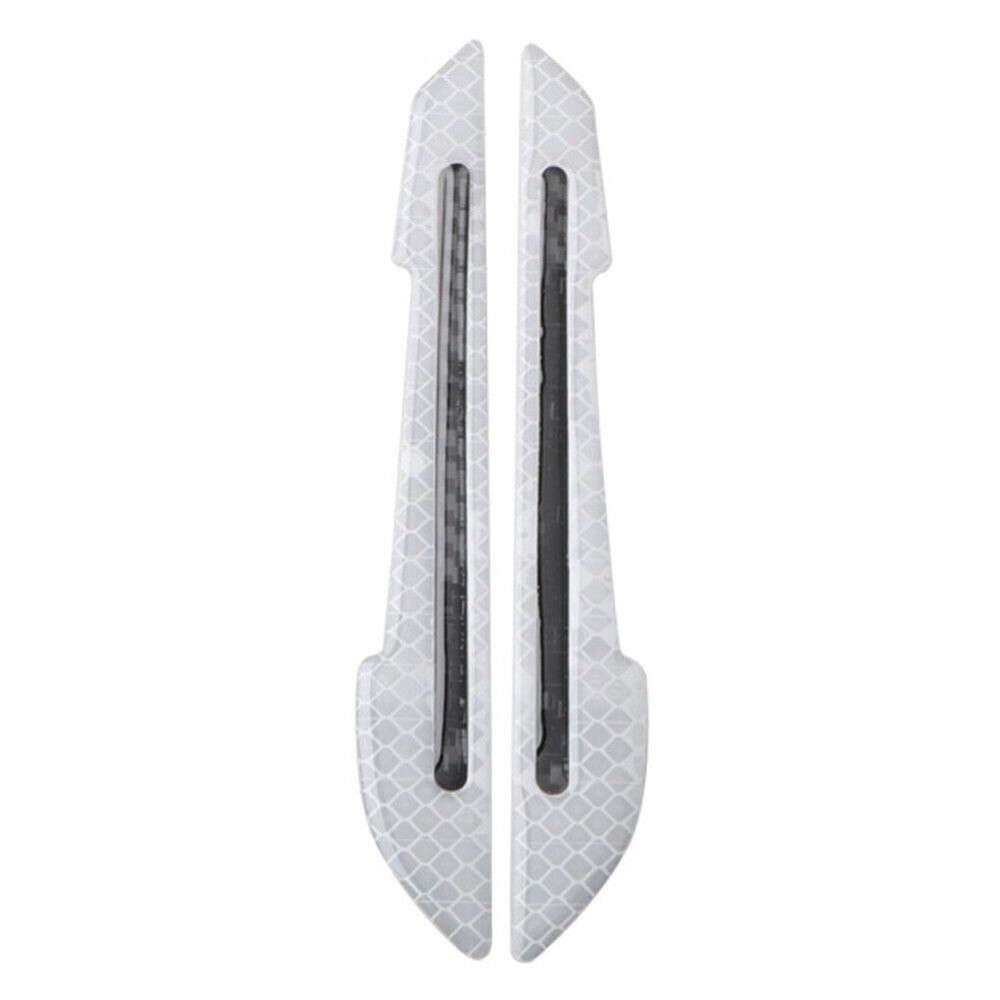 Car Side Mirror Reflective Warning Reflector Sticker Rearview Decorative Strip