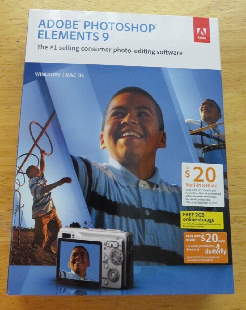 Adobe Photoshop Elements 9 Photo-Editing Software