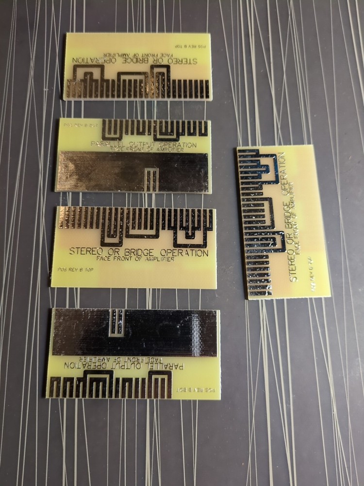 (1) Hifonics Generation X Parallel Output System Card Old School Rare