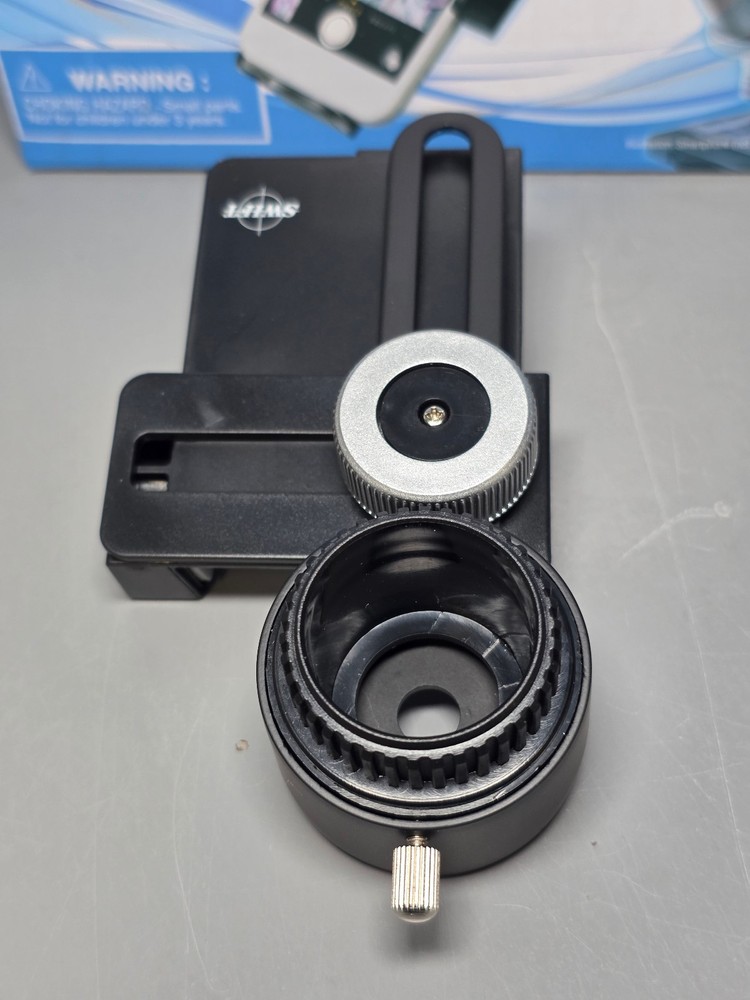 Swift Microscope Lens Adapter, Smartphone Camera Adapter Mount SPA-E2628 -New