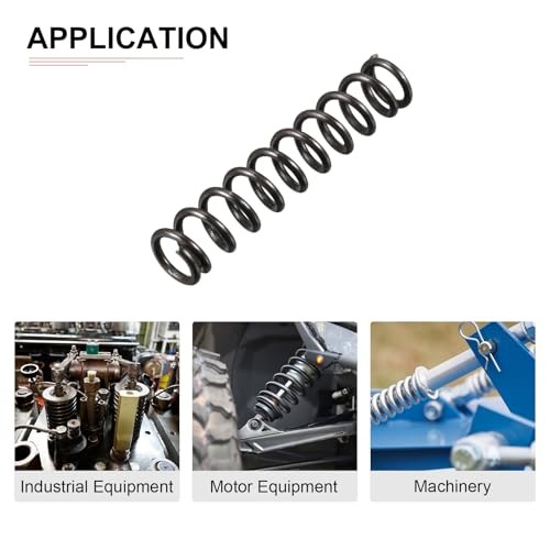 1.2x8x40mm(DxODxL) Compression Spring - 10Pack - Good for Machinery - Spring
