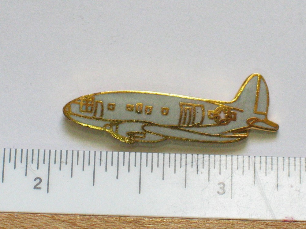 C-46 Commando Military Aircraft Airplane Pin