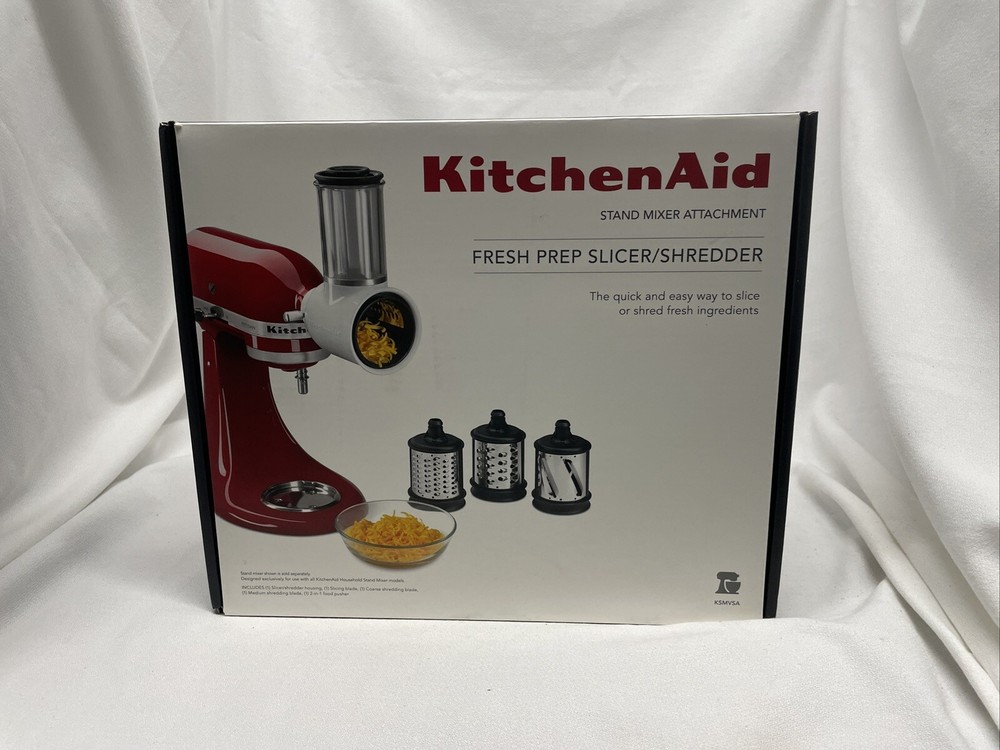KitchenAid Fresh Prep Slicer/Shredder Attachment - White KSMVSA