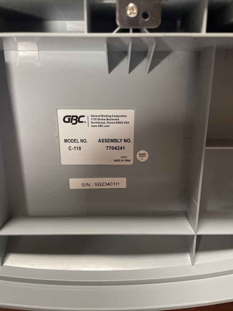 GBC CombBind C110 Binder Punch Comb Machine Binding