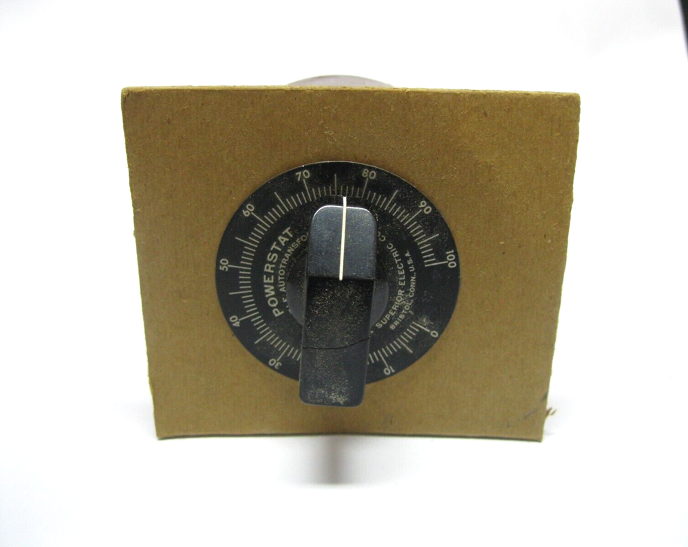 NOS Superior Powerstat Variable Transformer Type 10