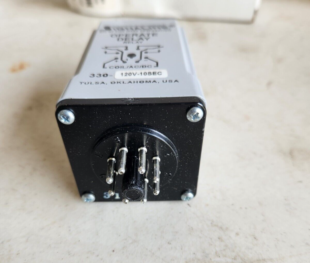 *NOS* Time Mark 330-120V-10 Operate Delay Timer