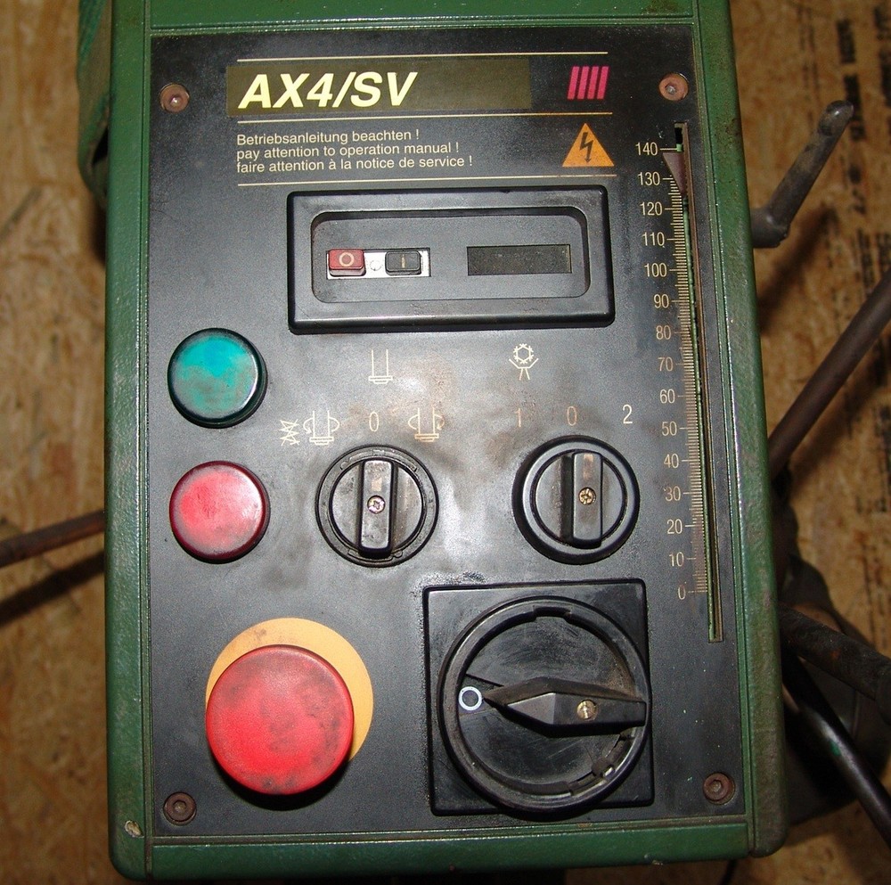 4hp Power down feed drill press Alzmetall