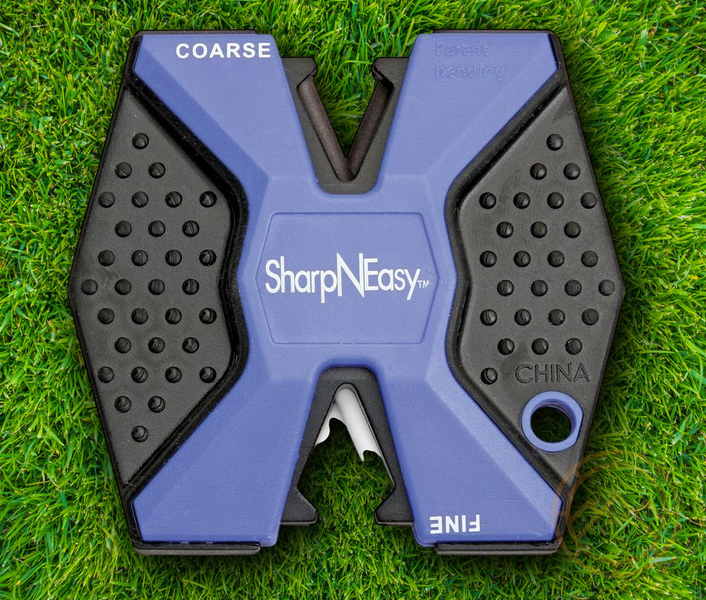 AccuSharp Sharp-N-Easy 2 Stage Sharpener Coarse And Fine Grit Rubberized Grip