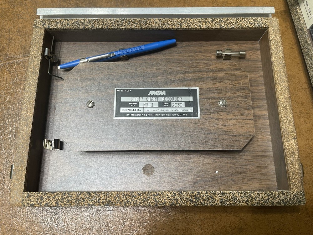 MCM Strip Chart Recorder NR-1 Pls Read