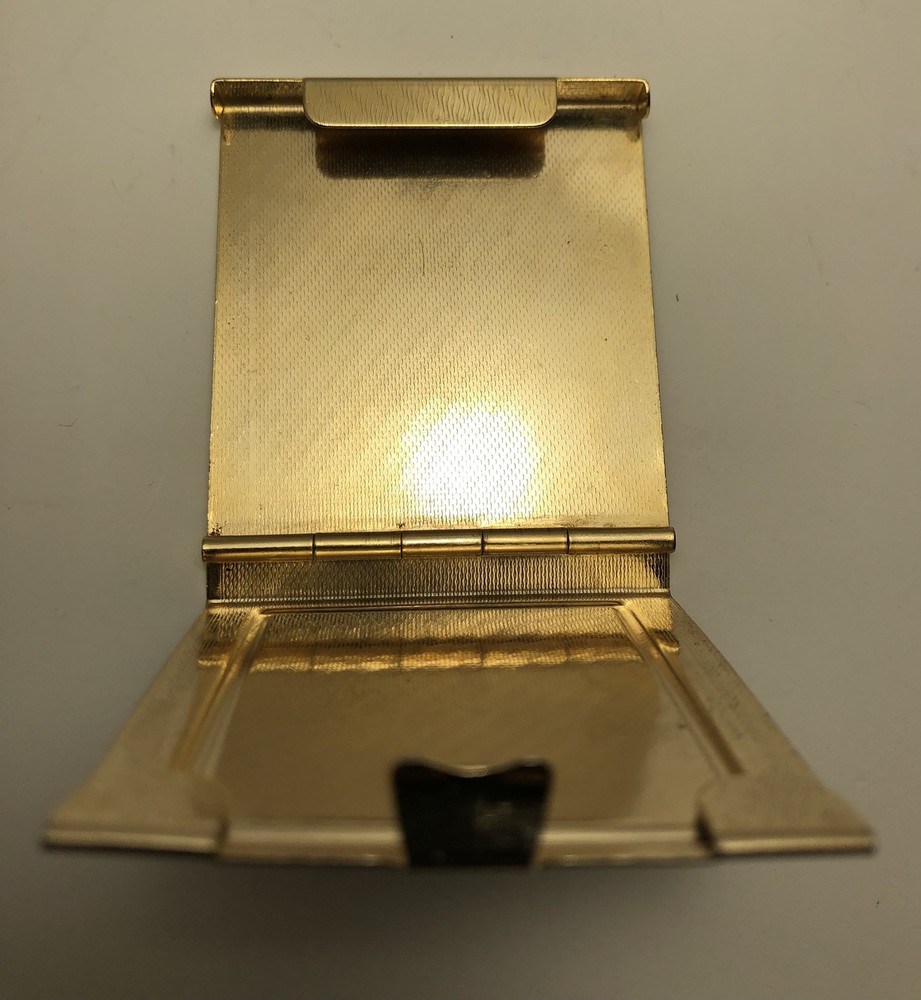 Vintage Metal matchbox Matchbook holder case