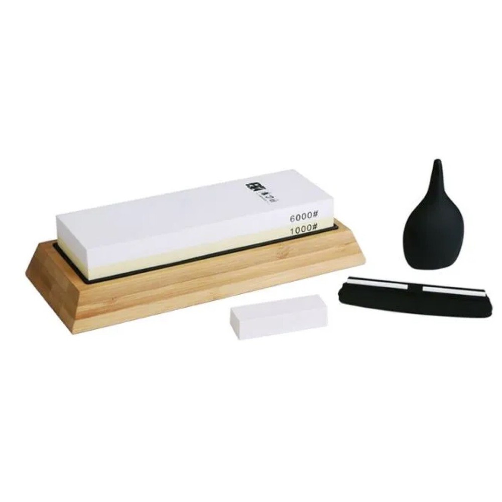 Double Sided Ceramic Combination Sharpening Stone - 1000/6000 -TG2015