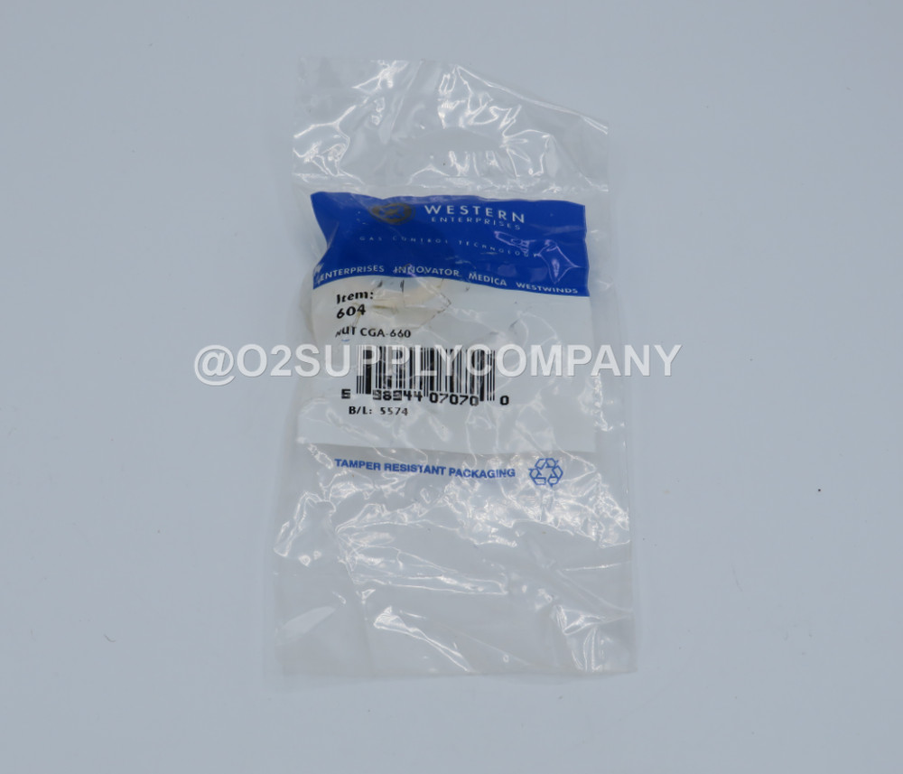 Western Enterprises 604 Nut CGA-660