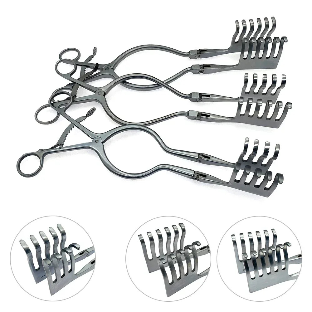 Wests Self Retaining Retractor Multi-Hook Retractor Orthopedic Instrument