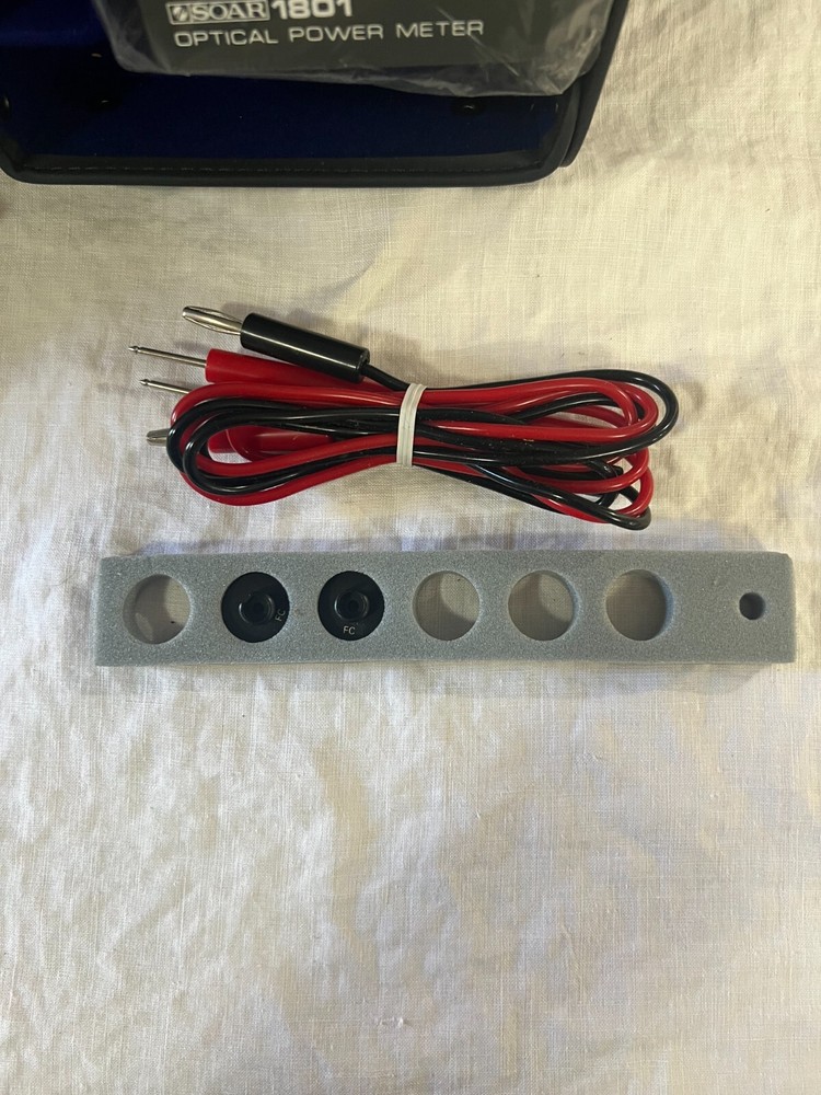 SOAR 1801 OPTICAL POWER METER WITH CASE