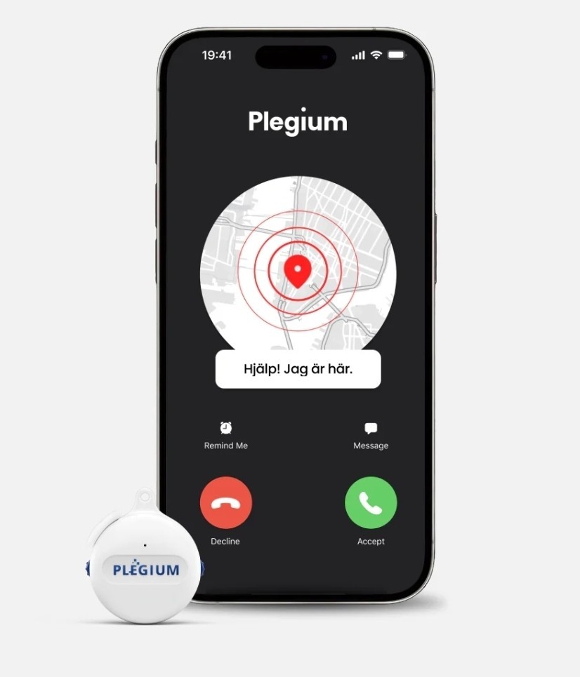 Plegium Smart Emergency Button Wearable