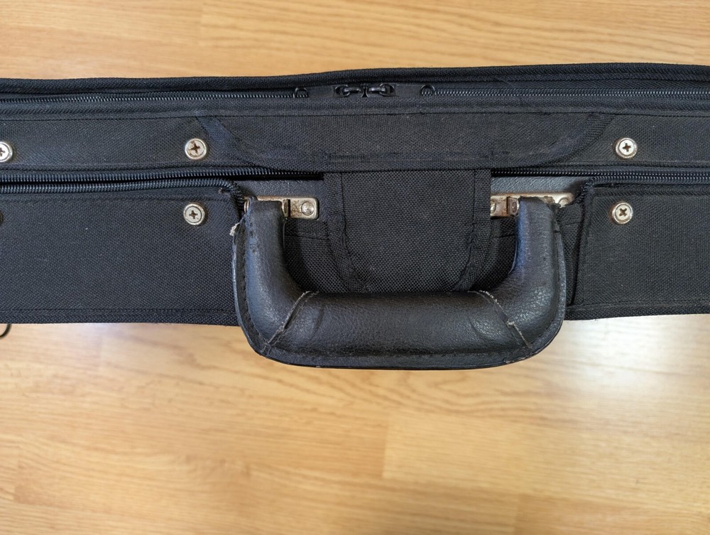 Euro-Style 3/4 Violin Case Oblong Solid Wood