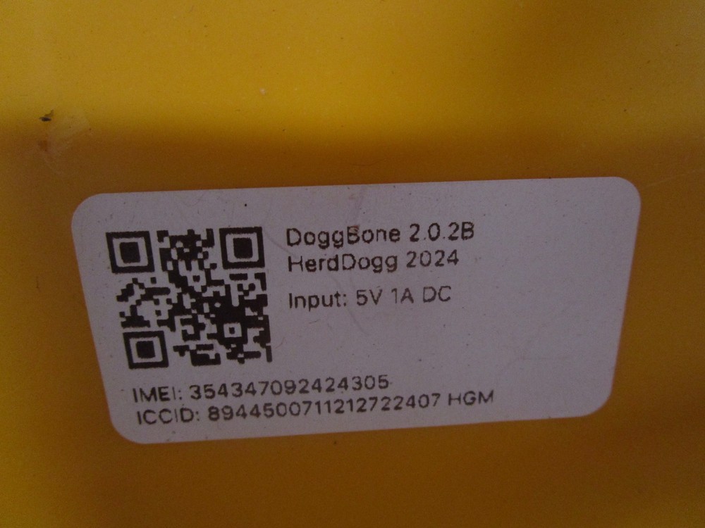 HerdDogg 2024 DoggBone 2.0.2B Case Livetock Tag Reader System Cattle
