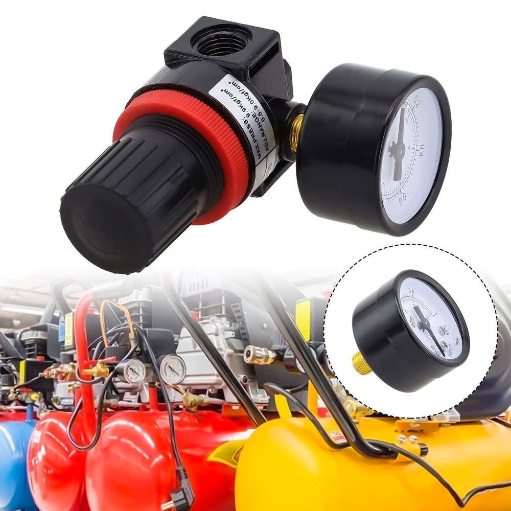 Adjustable Air Compressor Pressure Regulator Perfect for Various Applications
