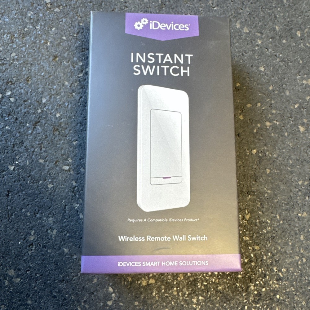 iDevices Instant Switch Wireless Remote Wall Switch