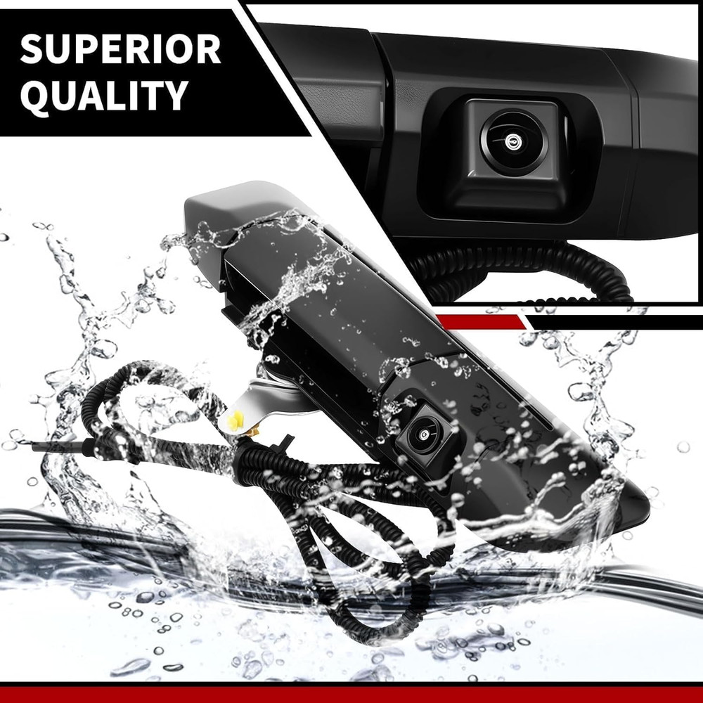 2005-2014 Tacoma Tailgate Handle Rear View Backup Camera–Compatible