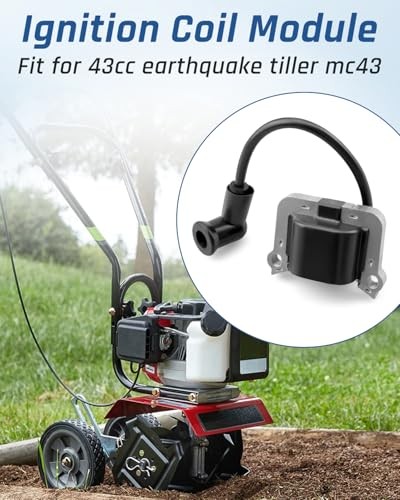 Ignition Coil Module Fit for Earthquake Tiller Mc43 43cc Engine Replace 300472