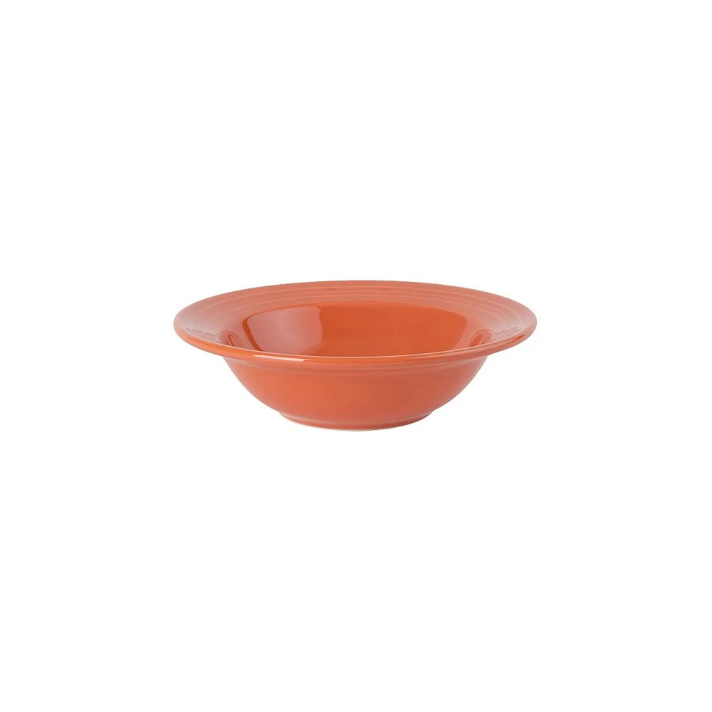 Tuxton China Inc Concentrix 9 oz. Ceramic Cinnebar Grapefruit Dish - 2 Doz