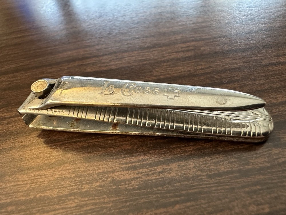 Vintage LA CROSS 10 Nail Clippers