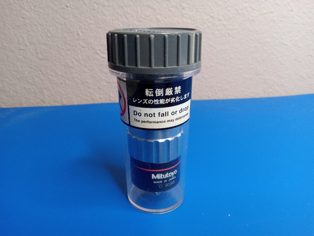 Mitutoyo QV-objective 5X Infi/0 Microscope Objective Lens
