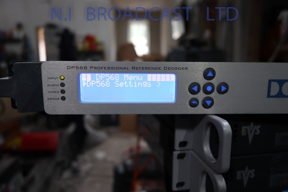 Dolby DP568 reference decoder for 7.1 surround The Dolby DP568 Professional