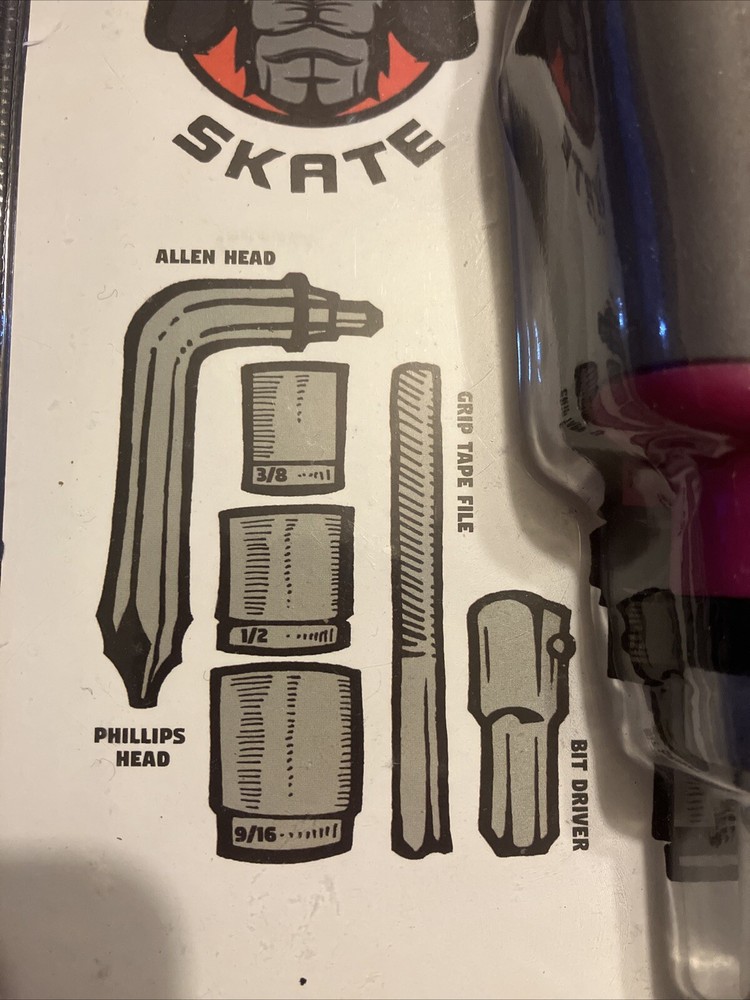 Ratchet Skateboard Tool set portable compact Silverback Skate