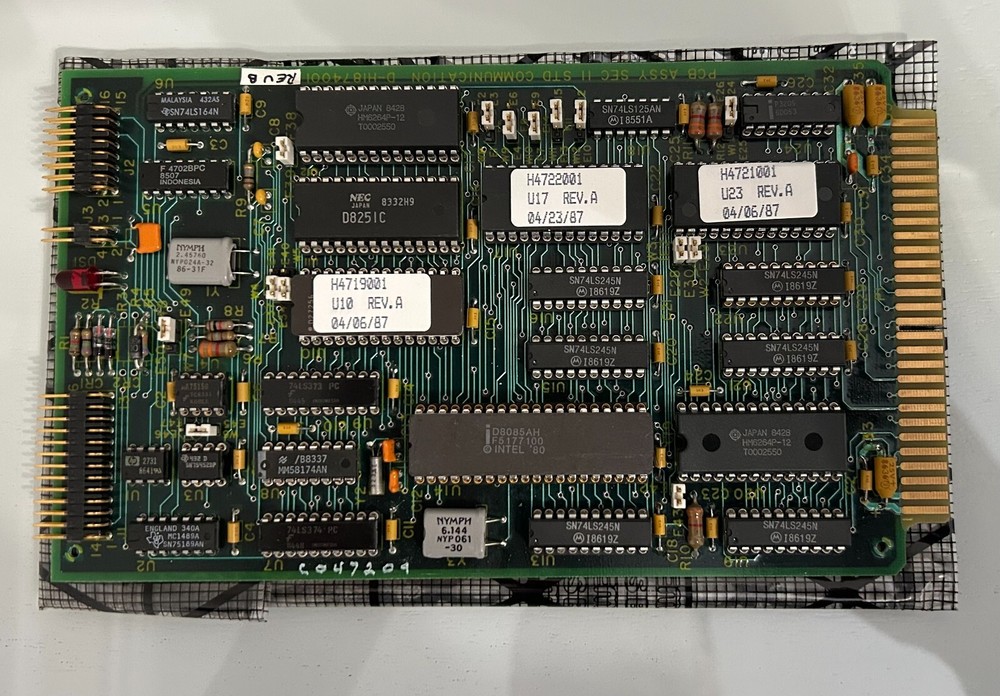 VARIAN PCB Assy. SEC II STD Communication D-H 1874001