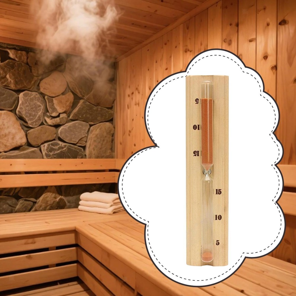 Sauna Sand Timer Essential Practical Heat Resistant Accurate Time Management