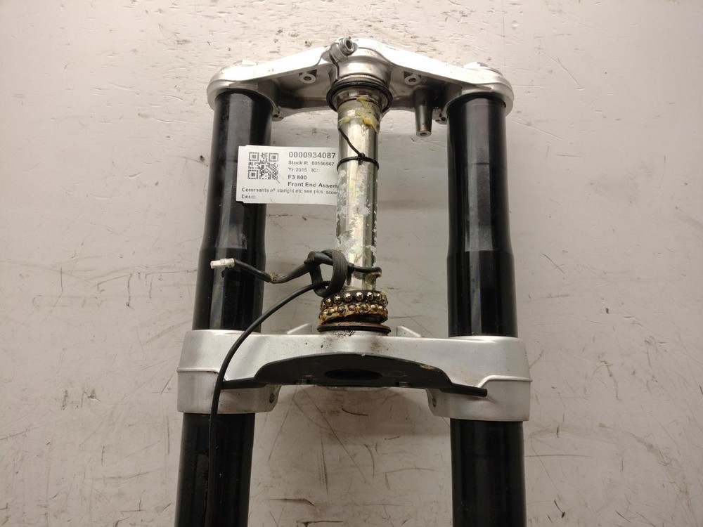 2015 MV AUGUSTA F3 800 FRONT END FORK ASSEMBLY