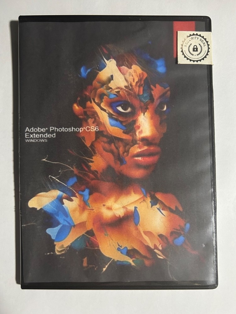 Photoshop CS6 Extended DVD - Windows Version