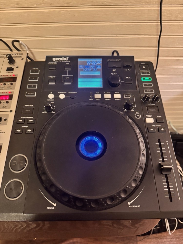 Behringer DJX 700 + Two Gemini CDJ 700s - CDJS - TESTED