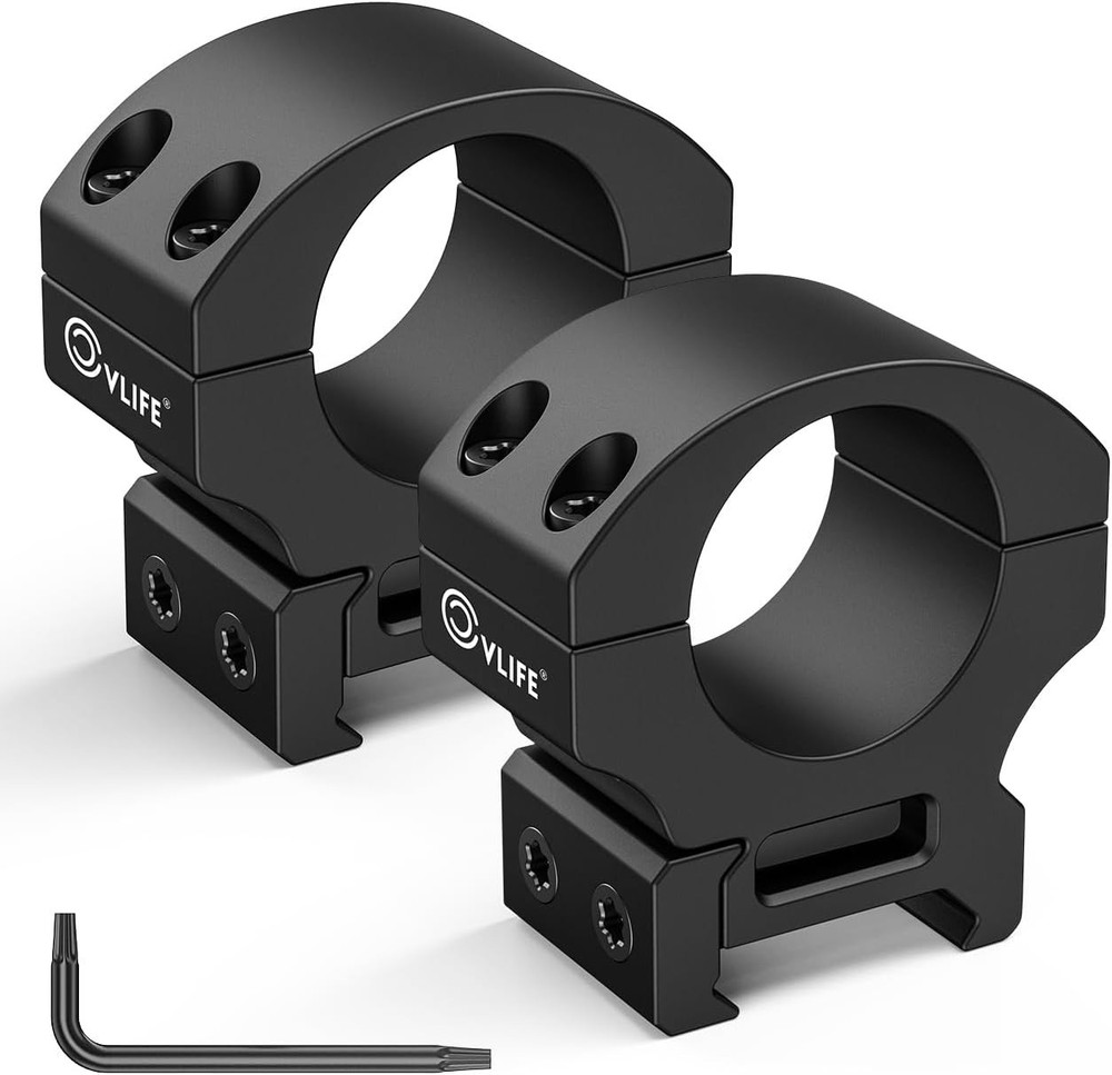 Precision 1 Inch Scope Rings Scope Mount - 2 Pieces , Medium