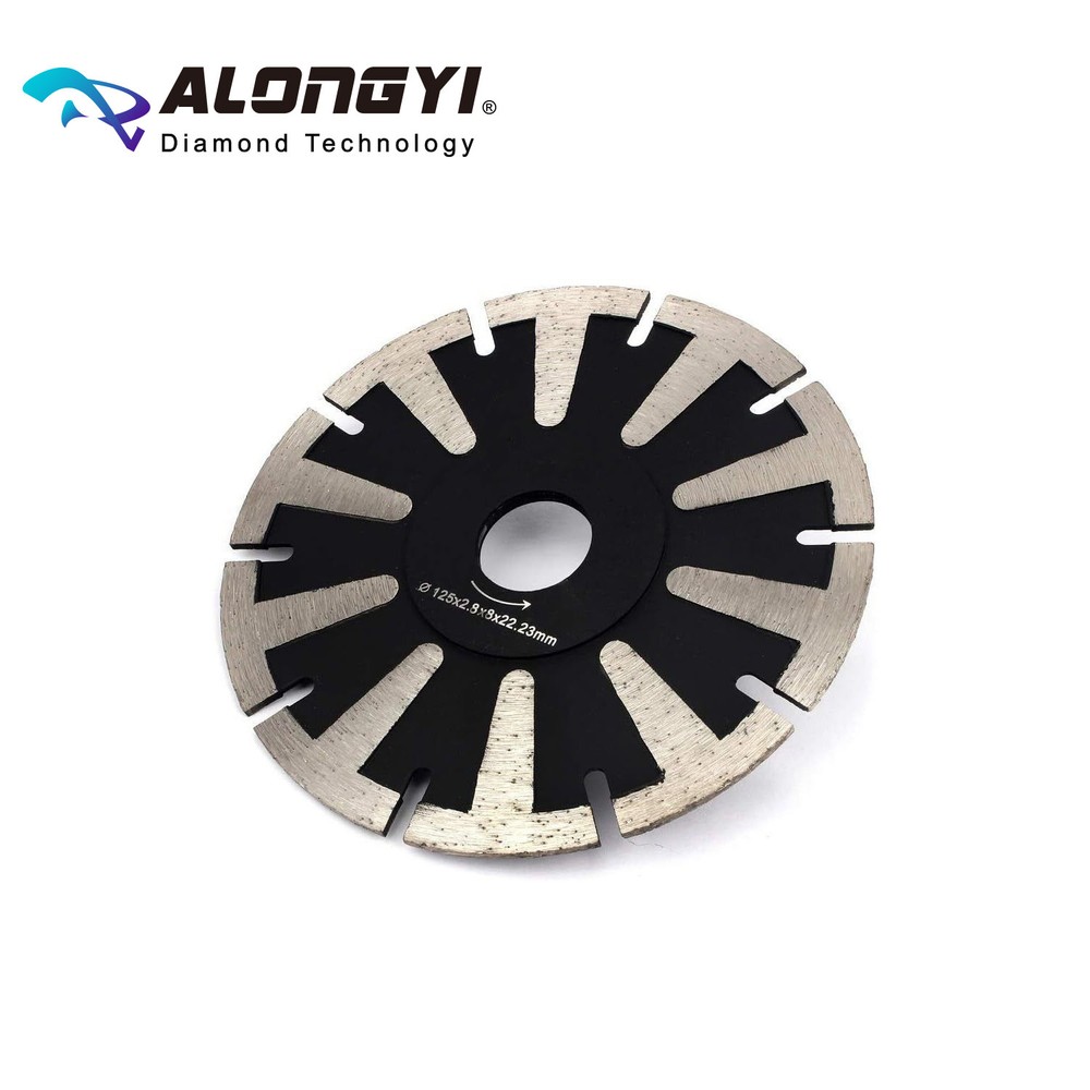 Diamond Saw Blade 5" Inch T Segmented Diamond Cutting Disc